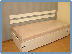 лаконичная кровать для детской
