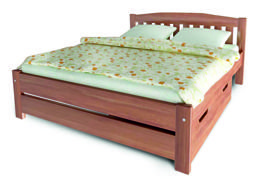 Ліжко дерев'яне "Альфа-4" (без шухляд)