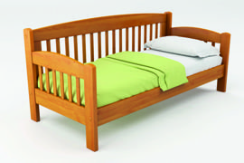 Кровать деревянная эко «Ретро-8»