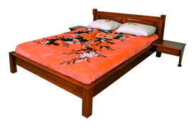 Кровать деревянная "Гармония-4"