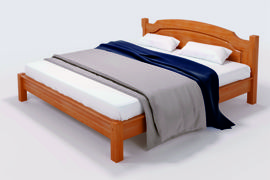 Ліжко дерев'яне  "Глорія-М"