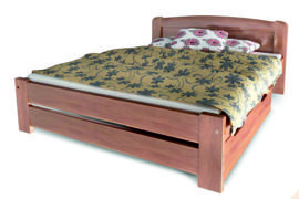 Кровать деревянная "Лира-4"