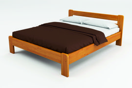 Ліжко дерев'яне "Тема-2"