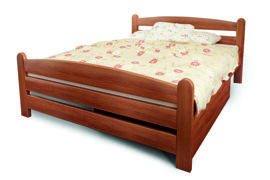 Ліжко дерев'яне "Вега-3" (без шухляд)