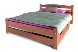 Ліжко дерев'яне "Вега-4" (без шухляд)